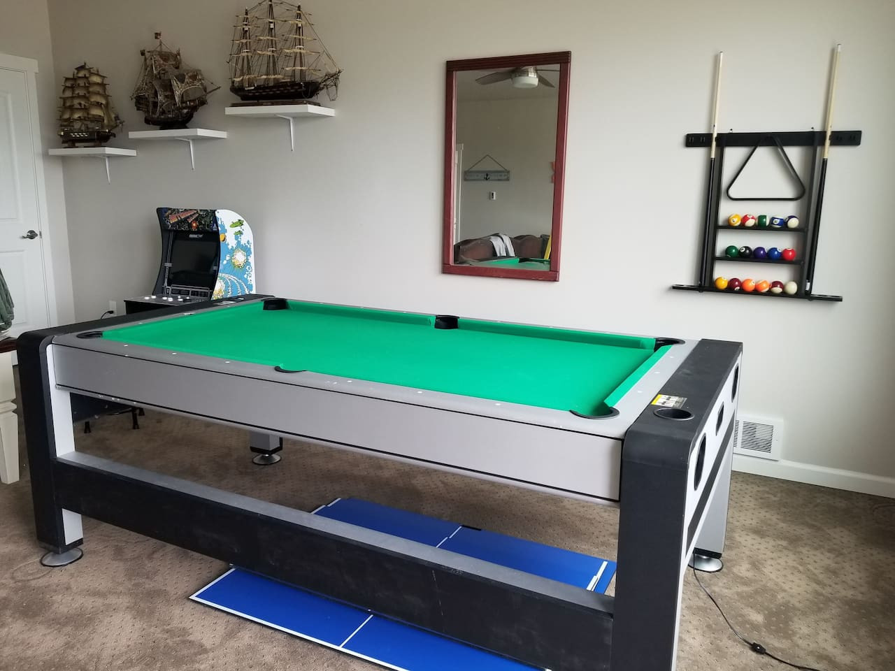 Game room at Sail Away